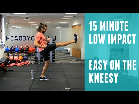 Low Impact Home HIIT Workout (Easy On The Knees) | The Body Coach