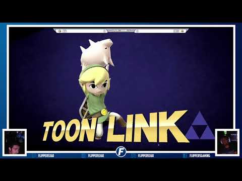 Flippers Weekly 8/26/17 - Losers Round 6 - Kai (Cloud) vs. Fritz (Toon Link)