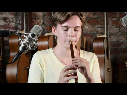 Вистл iVolga в тональности Ре (High D), стабилизированная древесина. Артикул VD-01