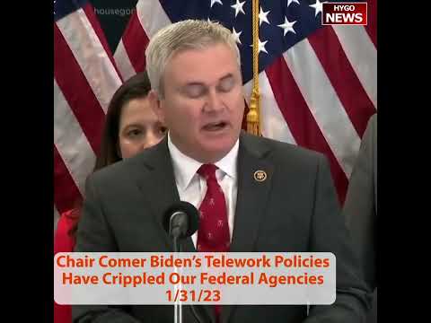 Chair Comer: uncover fraud, abuse & mismanagement ,hundreds of billions of dollars have been stolen