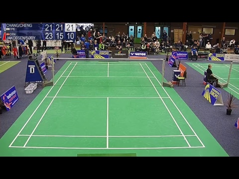 Chang / Cheng vs Jakobsen / Søby (WD, QF) - Victor Dutch Intl. 2018