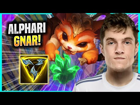 ALPHARI IS A GOD WITH GNAR! - TL Alphari Plays Gnar Top vs Tryndamere! | Season 2022