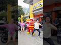 Dancing With Jollibee In Public Jollibee Simonsaysvlog Simonjavier Dance Funny Viral Trend