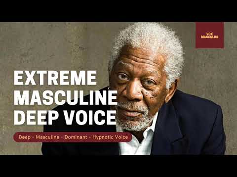 Extreme Masculine Deep Voice | Powerful Subliminal
