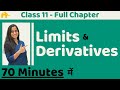 Limits And Derivatives Class 11 Maths Chapter 13