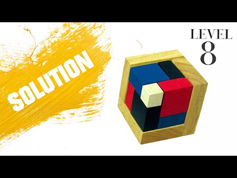 4d Wooden Puzzle from Winshare - Solution