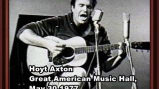 Hoyt Axton Great American Music Hall May 30,1977