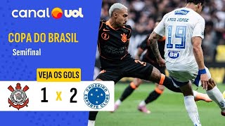 CRUZEIRO SURPREENDE CORINTHIANS EM ITAQUERA E LEVA DECISÃO PARA OS PÊNALTIS; VEJA OS GOLS