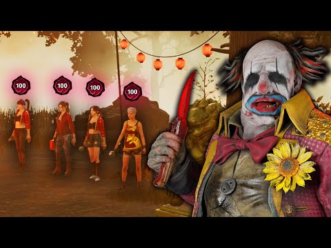 MY CLOWN VS PRESTIGE 100 SWF BULLY SQUAD! - DBD Pro Rank 1 Killer Hubris Build