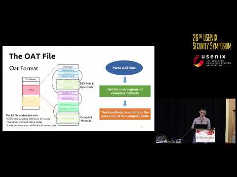 USENIX Security '17 - Malton: Towards On-Device Non-Invasive Mobile Malware Analysis for ART