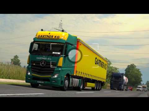 ETS2 Mercedes Benz Actros MP4 Adony - Dég