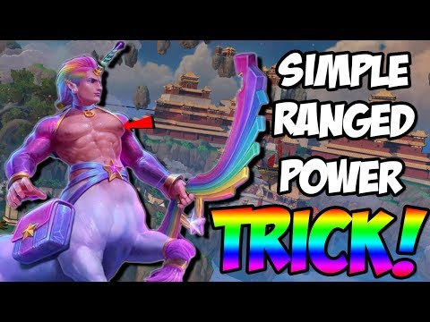 CHIRON'S SIMPLE LONG RANGE BONUS POWER TRICK! - GrandMasters Ranked Duel - SMITE