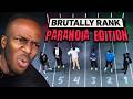 SIDEMEN BRUTALLY RANK THEMSELVES PARANOIA EDITION