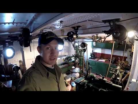 The Machine Shop Aboard Cruiser Olympia
