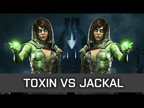 Injustice 2 - Whacky Enchantress Mirror - Beyond Toxin vs Jackal - Bonus FT10