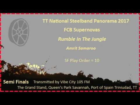 Pano SF 2017 - Supernovas Steel Orchestra - Rumble In The Jungle (Arr Amrit Samaroo)
