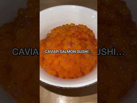 Making Caviar Sushi