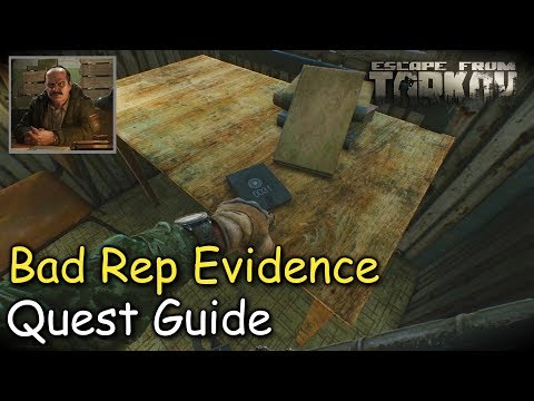 Bad Rep Evidence Guide Prapor (Portable Cabin Key Of Customs Factory Zone) Escape From Tarkov