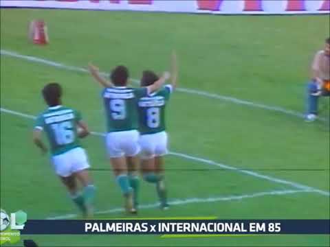 Palmeiras 2x2 Internacional - Campeonato Brasileiro 1985