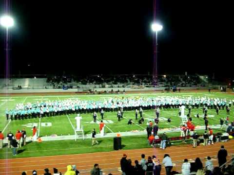 Santiago-Palm Spring High School Bands at IE All-Star Classic Jan 14 2012