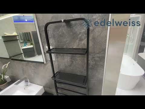 Электрический полотенцесушитель Black & White N-337B черный матовый