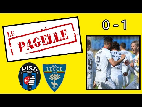 ANCORA DECISIVO IL SUO GOL! | PAGELLE PISA-LECCE 0-1