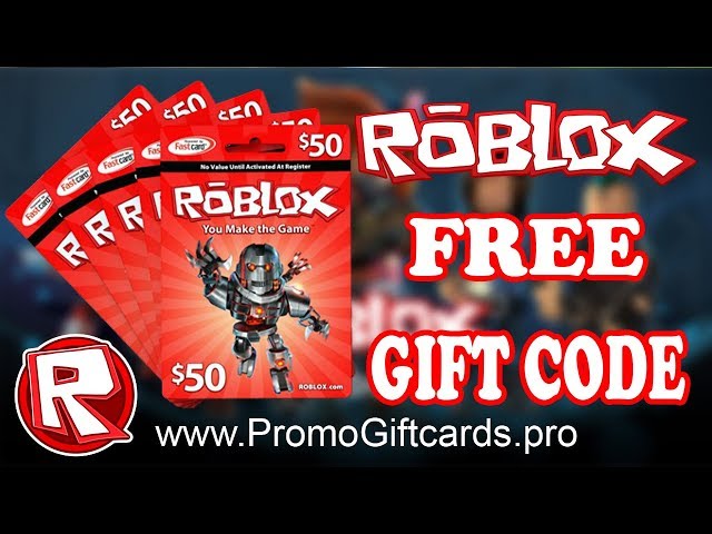 50 Robux Gift Card Code