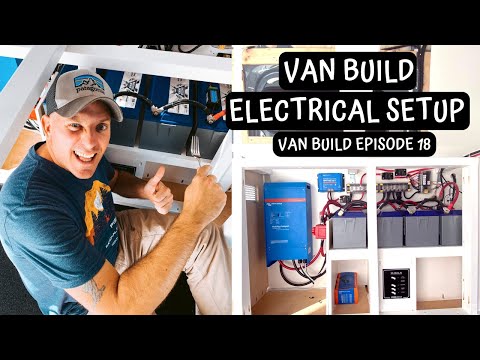 ELECTRICITY!!! Our Sprinter Van Build ELECTRICAL SYSTEM SETUP