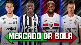 +20 TRANSFERÊNCIAS E RUMORES DO MERCADO DA BOLA DO FUTEBOL BRASILEIRO E EUROPEU 100% ATUALIZADO