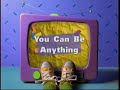 Barney You Can Be Anything But The Audio Is A Semitone Lower