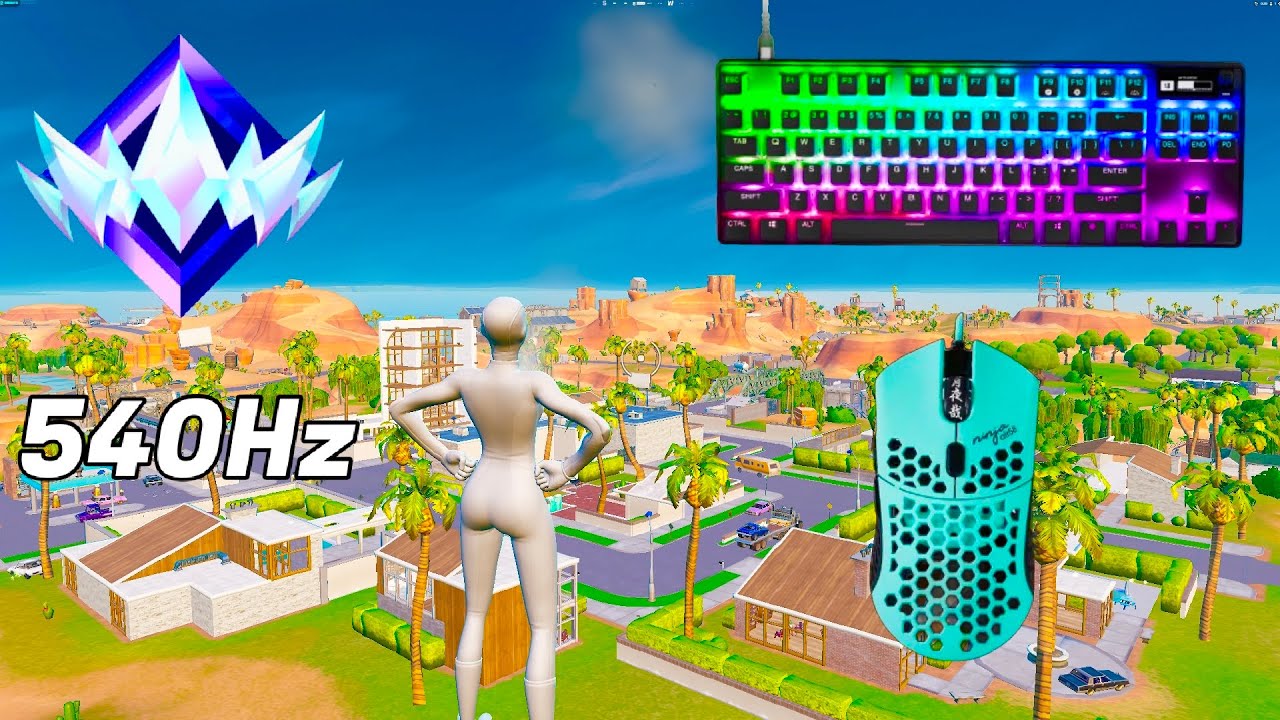 SteelSeries Apex Pro TKL ASMR 😴 Fortnite OG Ranked Reload 🏆 Satisfying Keyboard Fortnite 360 FPS 4K