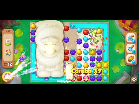 Gardenscapes Level 852