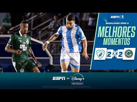 Gols e lances de Londrina x Goiás
