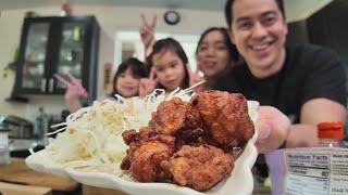 Cooking Karaage For My Family 📱
