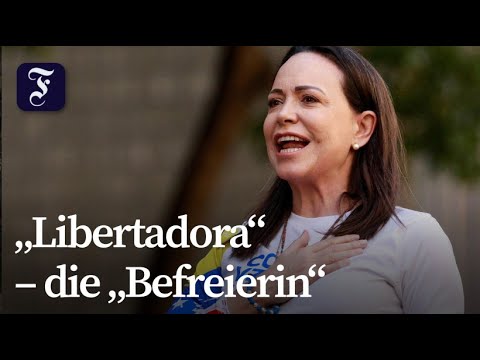 María Corina Machado erhält Friedensnobelpreis