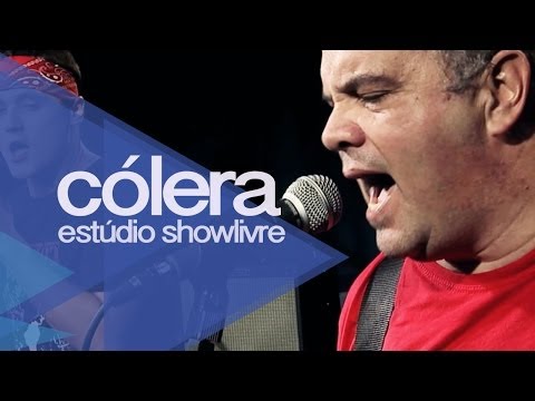 "Dia e noite, noite e dia" - Cólera no Estúdio Showlivre 2014