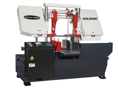 Prévia do vídeo — Serra de fita automática Actual Power H-300HA
