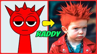 INCREDIBOX SPRUNKI COMO HUMANOS + 🔊 Adivinha os Personagens Incredibox Sprunki pelo SOM 🤖🧡💛