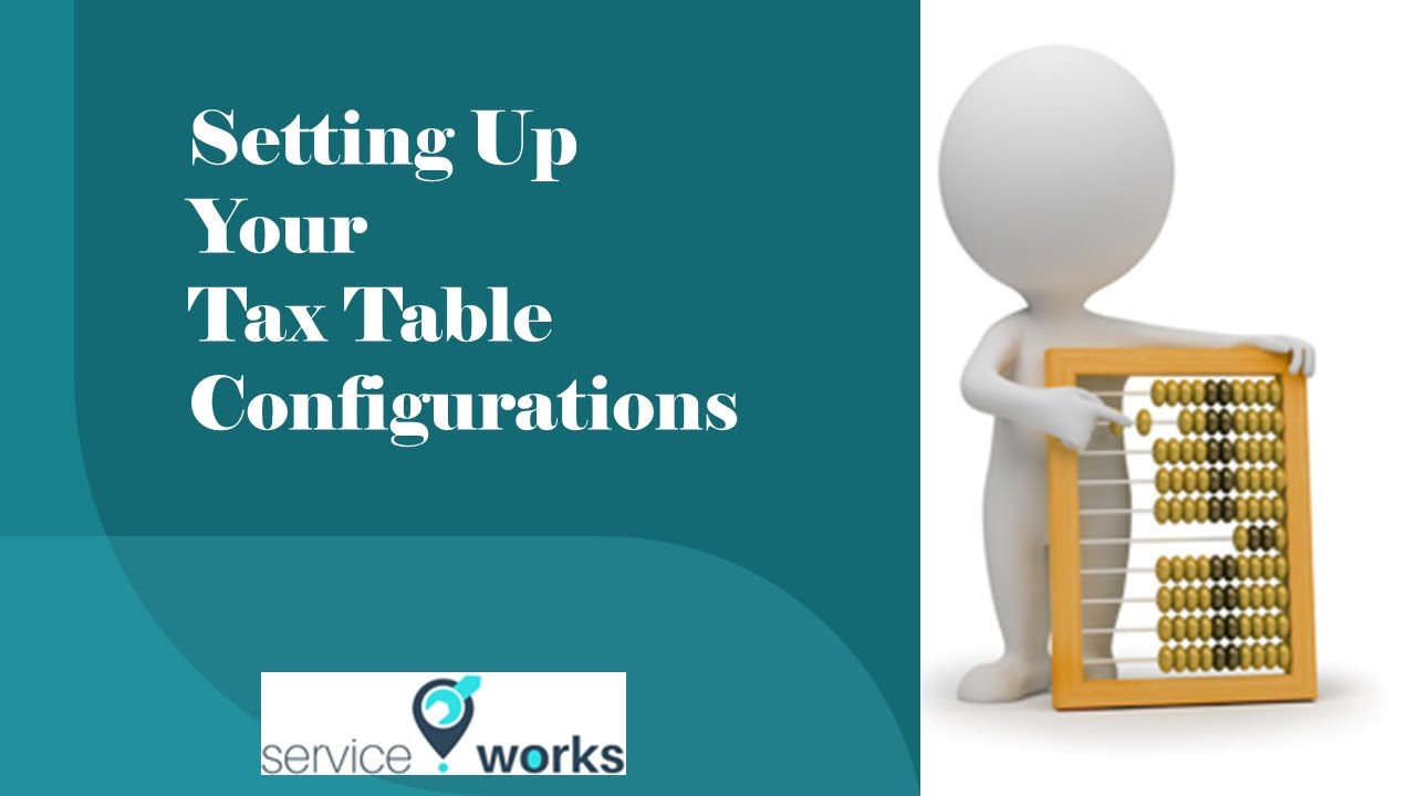 Getting Started - Tax Configuration
