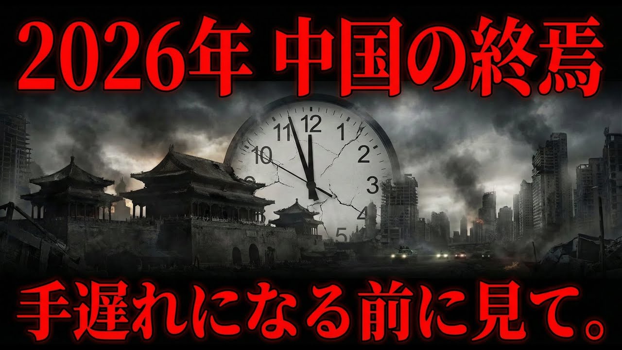 月刊ムー編集長が警告…2026年静かに始まった中国の『最後の時代』【 都市伝説 予知 ミステリー 】