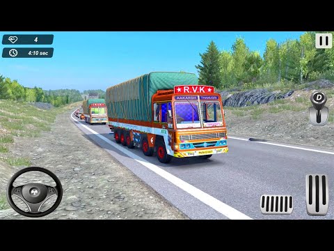 Indian Truck Offroad Cargo Drive Simulator 2 - offroad truck transport simulator - Android Gameplay