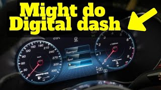 How to remove dash on w205 mercedes