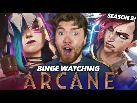 i binged ALL of ARCANE S2!! | *First Time Watching* | Full Season 2 Reaction