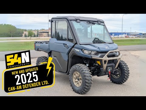 What's New? 2025 Can-Am Defender Limited Walk Around