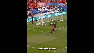 Morata’s revenge on the referee 🥶