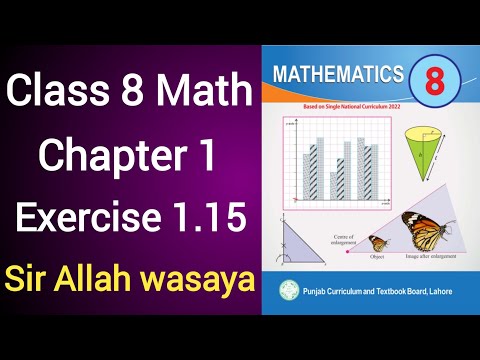 Class 8 Math New Book Chapter 1 Exercise 1.15 | Class 8 Math New Book Unit 1 Exercise 1.15