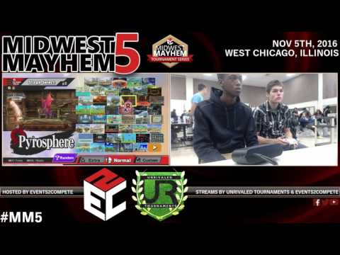 Midwest Mayhem 5 Singles Pools: SVP (Toon Link) vs. Ksev (Fox)