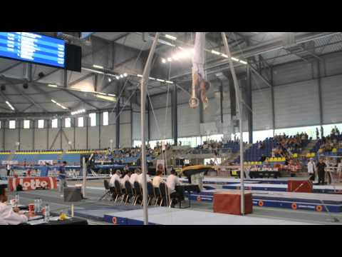 2016 Belgian Championships - Maxime Gentges (Srs) Still rings