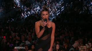Lea Michele Introduces Celine Dion Performance - BBMA 2017