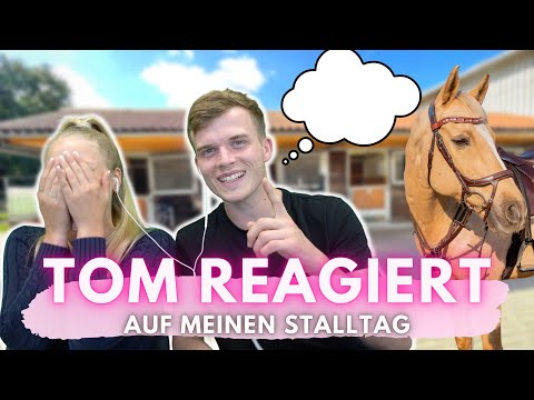 TOM REAGIERT auf meinen Stalltag